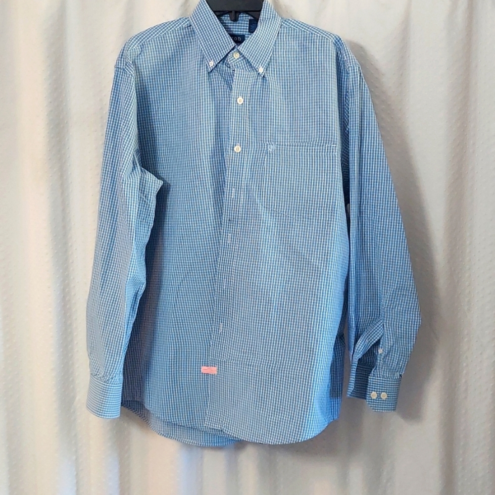 Mens Izod button down shirt